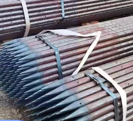 芜湖超前小导管预埋钢管出尖打孔焊倒刺无缝焊管厂